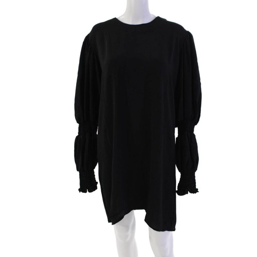The Lulo Project Womens Makeda Short Dress - Black Size L